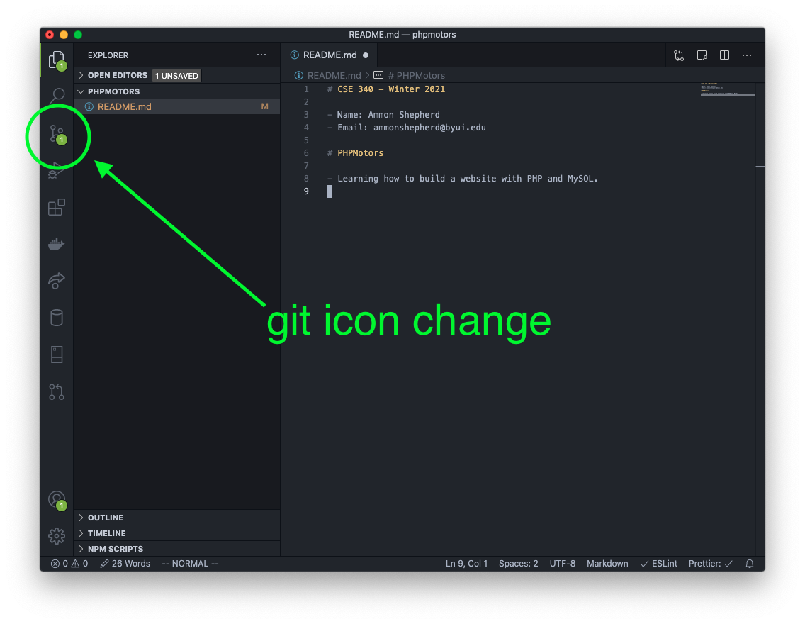 Git icon has changed