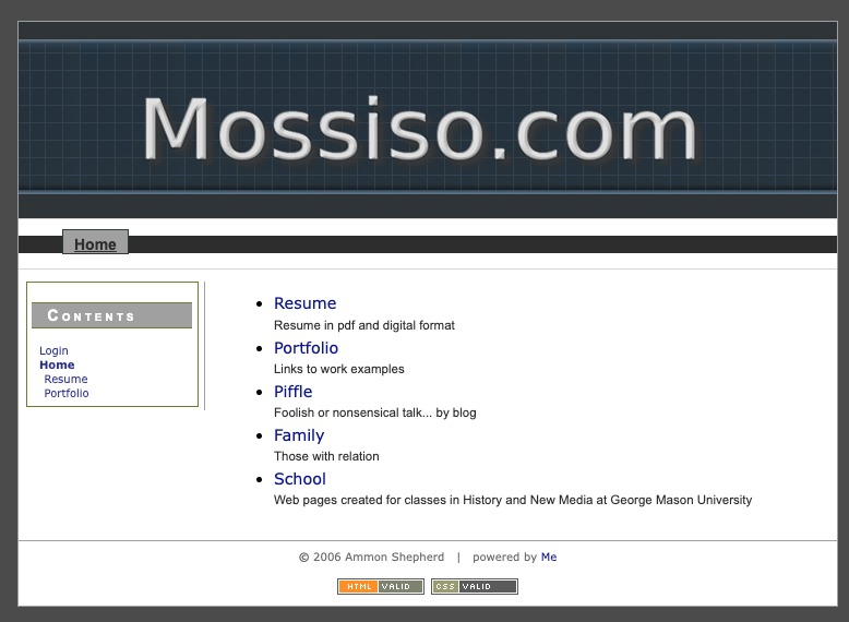 Mossiso website