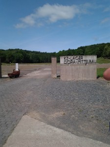 Entrance to Dora-Mittelbau memorial.